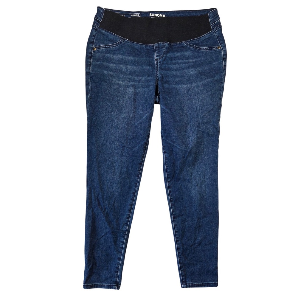 SONOMA Dark Blue Women's Jeggings - Stretch Ponte Waist